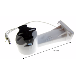 Mini Költéri Forgatható Szerkezet CCTV kamerákhoz PAN TILT SCANNER 255 fok 60 fok RS485 Vezérlő Tartó 12V ACTii AC2891