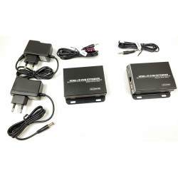 HDMI USB and IR Signal Video Extender 120m via UTP Network Cable KVM 1080p HDCP One to Many over IP ACTii AC9455