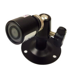 Mini Dış Mekan Tüp Kamera Renkli CMOS 800TVL, Braket, Görünmez 940nm IR Diyotlar, Otobüs Kamyon Araba ACTii AC9416