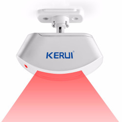 Alarm Deurbel Gong Winkel Deuropener LED-verlichting + PIR-bewegingssensor 433mHz ondersteuning sensoren ACTii AC3313