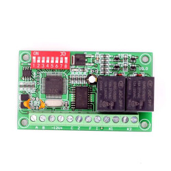 RS485 Motozoom 镜头控制器，带两个额外的电压继电器输出 PELCO D P ACTii AC3082