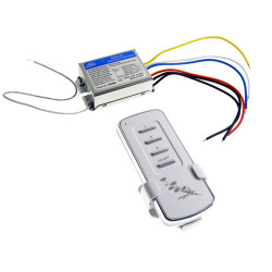 สวิตช์ไฟไร้สาย 3 ช่อง 230V พร้อมรีโมทคอนโทรล รีเลย์ไร้สาย 3 ช่อง ACTii AC5882