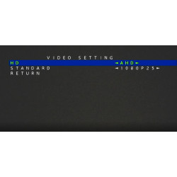 Mini industrijska CCTV kamera 1080p AHD CVI TVI CVBS za vozila tovornjake avtobuse bager traktor šolo vožnje ACTii AC9905