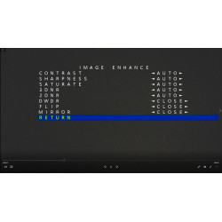 Mini industrijska CCTV kamera 1080p AHD CVI TVI CVBS za vozila tovornjake avtobuse bager traktor šolo vožnje ACTii AC9905