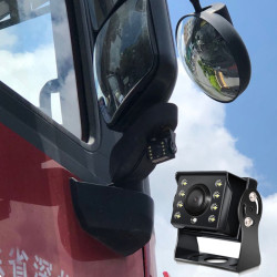 Telecamera Retromarcia per Autobus Camion Trattore Escavatore AHD 720p LED IR 12m Antivandalismo 4PIN AVIATION ACTii AC2865