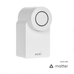Έξυπνη κλειδαριά NUKI Smart Lock 4.0 4ης γενιάς Λευκή με υποστήριξη Matter NUKI NUKI Smart Lock 4.0