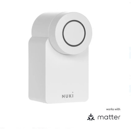 Încuietoare inteligentă pentru uși NUKI Smart Lock 4.0 Gen 4 Alb Matter NUKI NUKI Smart Lock 4.0