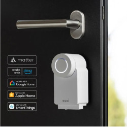 Încuietoare inteligentă pentru uși NUKI Smart Lock 4.0 Gen 4 Alb Matter NUKI NUKI Smart Lock 4.0