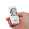 Interruptor de parede sem fio 2 canais 230V com controlo remoto ACTii AC9514