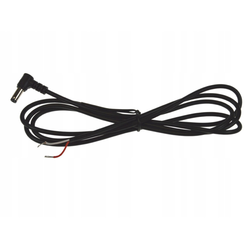 Voedingskabel met haakse DC stekker 2,5 / 5,5 / 9,5 1,5m ACTii AC1045