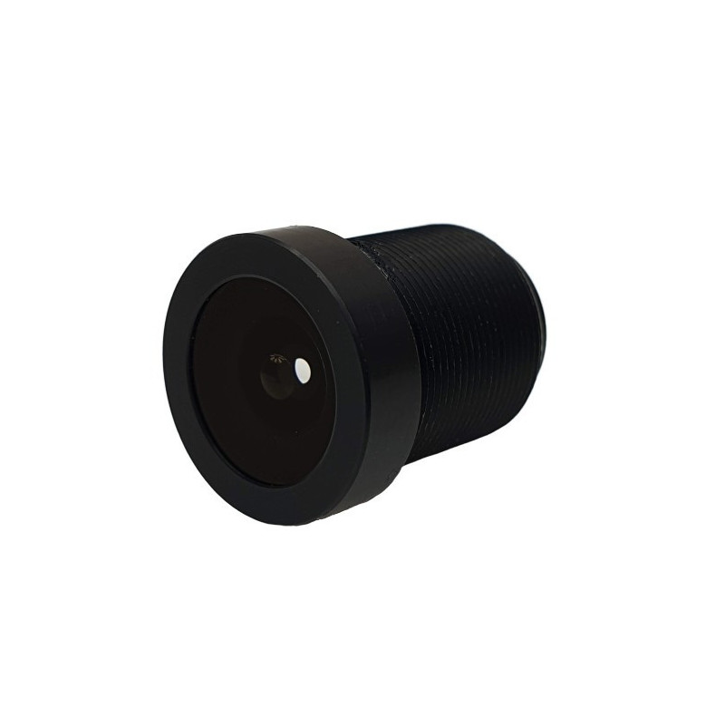 Аб'ектыў M12 S-MOUNT 2,5 мм 3МП мегапіксэль для прамысловых CCTV платачных камер шкляны 130 градусаў ACTii AC2520