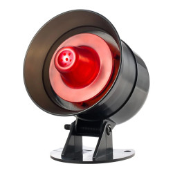 Sistema d'alarma sense fil amb sensor de moviment PIR sensor de portes finestres sirena externa 110dB i comandament timbre ACTii