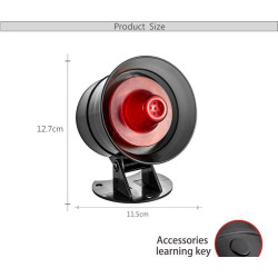 Alarma inalámbrica con sensor de movimiento PIR sensor de puerta ventana y sirena exterior 110dB mando a distancia timbre ACTii 