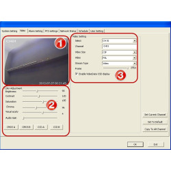 Kad DVR USB 8x VIDEO 4x AUDIO 200fps, Windows 7, Rakaman D1 704x576, iPhone, Android ACTii AC4015