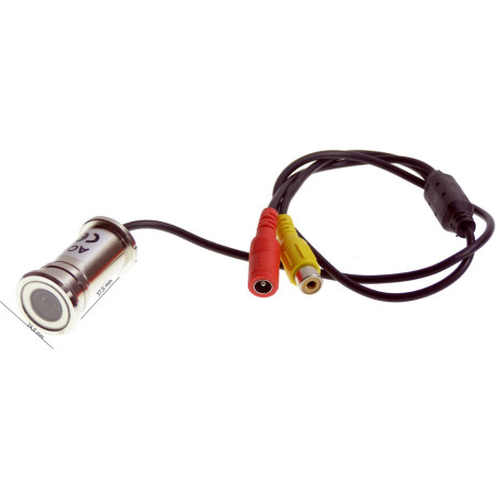 CCTV Hidden Door Peephole Camera 1/3 CMOS 550TVL 2.1mm 115deg 27-50mm Door Eye Camera ACTii AC4645