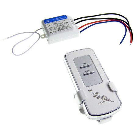 Drahtloser 1-Kanal Lichtschalter 230V mit Fernbedienung ACTii AC3463