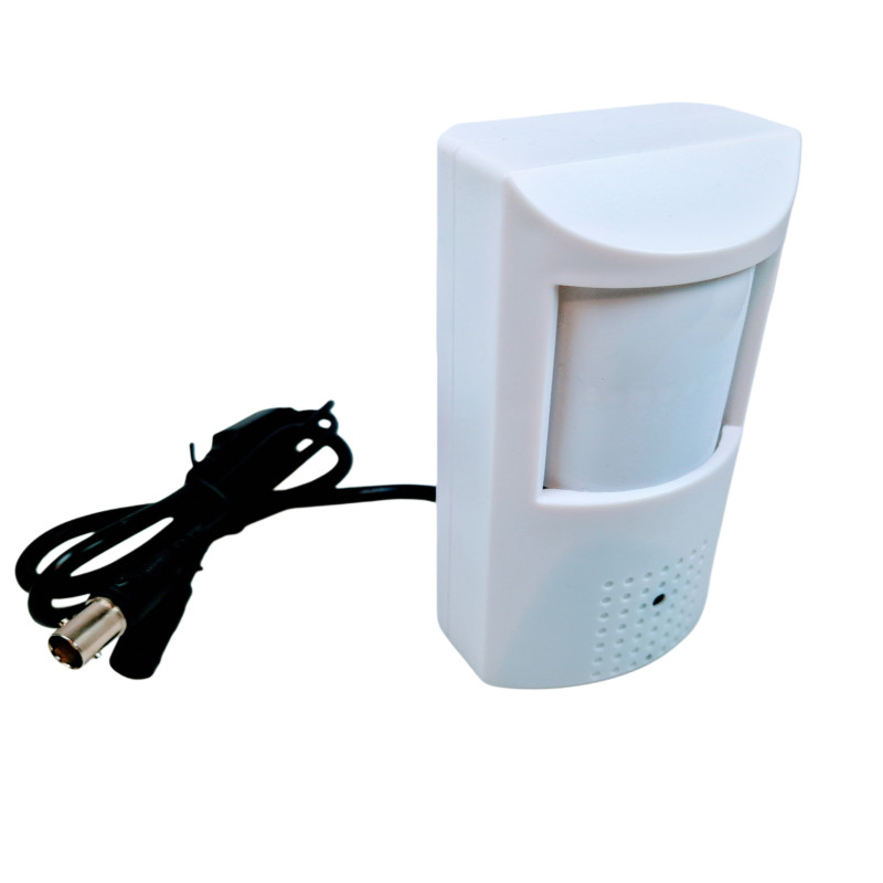 Kamera Ukryta w Czujce Ruchu PIR Szpiegowska AHD TVI CVI CVBS PAL 1080p CMOS Diody IR 20m, Mikrofon AUDIO ACTii AC2778