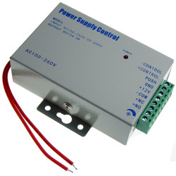 Netzteil Steuergerät Türöffner Tor 230V 3A 12V Zugangskontrolle Elektrischer Türöffner Gegensprechanlage Video ACTii AC2717
