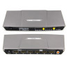 HDMI Matrix Switch Splitter 4x2 3D EDID HDCP 4K Ultra HD 3840x2160 Dolby AC3 DTS5.1 DTS7.1 DVI + fjärrkontroll ACTii AC4039