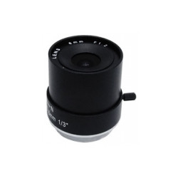 Pevný objektív 8mm pre priemyselné CCTV megapixlové IR kamery ACTii AC1808