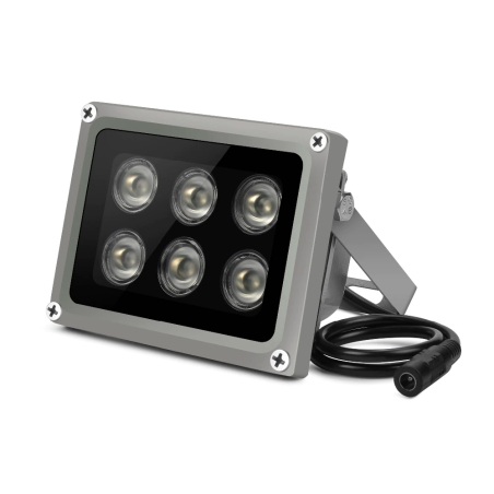 赤外線投光器 6x ARRAY IRダイオード 40m 90度 屋外用 CCTVカメラ用 ACTii AC9137