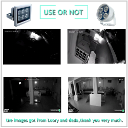 Reflektor, Infrardeči osvetljevalec 6x IR ARRAY diodi 40m 90st, zunanji, za CCTV industrijske kamere ACTii AC9137