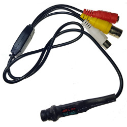 Mini Knopfkamera Spionagekamera AHD TVI CVI CVBS 2MP 1080p Miniatur mit Audio Mikrofon SONY 323 UTC ACTii AC3254