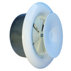 Reguleringsspjæld til ventilation til anemostat 125mm luftstrømsregulator - 3stk ACTii AC8117