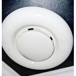 Reguleringsspjeld for ventilasjon til anemostat 125mm luftstrømsregulator - 3stk ACTii AC8117