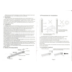 Rilevatore Esterno Sensore, Barriera Fotoelettrica a Infrarossi, 2 fasci, 30m ACTii AC4899
