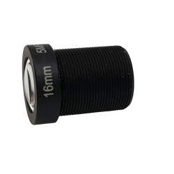 Obiectiv M12 S-MOUNT 16mm 5MP Filtru IR pentru camere industriale tip placă HD IP AHD Zoom pentru distanțe mari ACTii AC3490