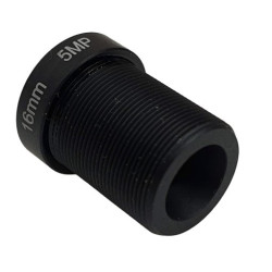 M12 S-MOUNT 16mm 5MP IR滤镜工业板载高清IP AHD安防监控镜头 ACTii AC3490