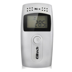 USB Digital Temperature Data Logger with Probe 16000 Points Memory Email Alarm PDF Report Monitoring ACTii AC5450