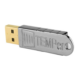 USB PC Thermometer Temperatursensor mit Alarm für Windows 7 8 10 Excel E-Mail Skype ACTii AC1076