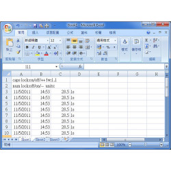 USB kompiuterio termometras temperatūros jutiklis su signalizacija Windows 7 8 10 excel email skype ACTii AC1076