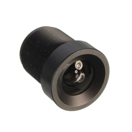 Lensa M12 S-MOUNT 6mm 1MP Megapiksel untuk Kamera CCTV Papan Industri Kaca 53st ACTii AC6180