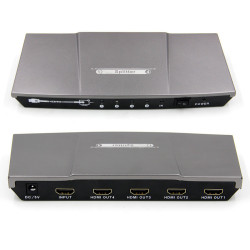 Διανομέας σήματος HDMI 1.4 1x4 3D 4K ULTRA HD 2K 3840x2160 1920x1080 EDID HDCP ACTii AC3449
