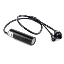 Mini Câmera IP Bullet 3Mpix 2304x1296 Lente 3,6mm ONVIF FTP CLOUD e-mail Carro Ônibus ACTii AC8816