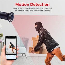 Схаваная IP WIFI камера дзвярное вочка 2MP 1080p H.265 Tuya Smart Life SD-карта ACTii AC4306