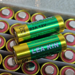 LEA KIN 23A 12V Alkaline Battery 50 Piece Set A23 MN21 L1028 for Gate Remote Doorbell ACTii AC7920