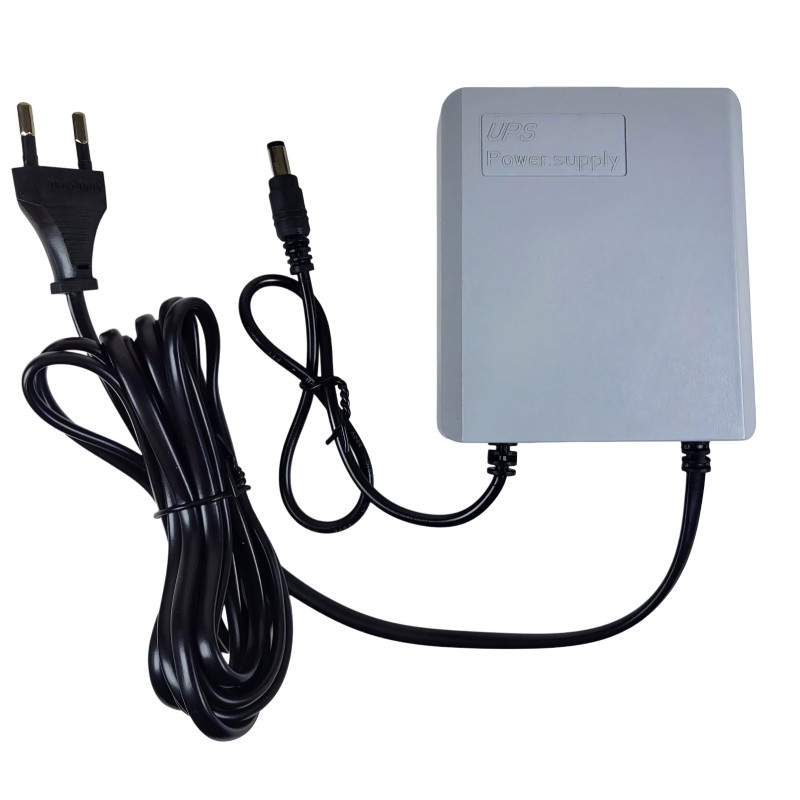 Strömförsörjning med Li-Ion batteri 12V 1.5A 2900mAh UPS för IP-kameror routrar inspelare och larmsystem ACTii AC5294