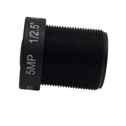 Objektiv M12 S-MOUNT 8mm 5MP Megapixel IR filter za industrijske CCTV ploščne kamere steklen ACTii AC3319