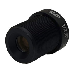 Obiettivo M12 S-MOUNT 8mm 5MP Megapixel Filtro IR per telecamere industriali CCTV a scheda in vetro ACTii AC3319