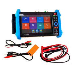 LCD teszter 7 AHD CVI TVI SDI CVBS PTZ UTP POE HDMI WIFI ONVIF Multiméter 4K H.265 ACTii AC8607 ACTii AC8607