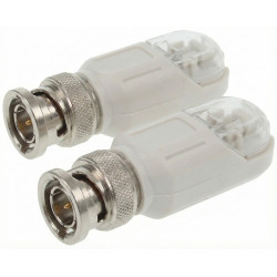 Transformador de vídeo para par trançado UTP AHD HD-CVI HD-TVI CVBS KRONE Conjunto de 2 peças ACTii AC3630