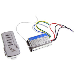 4 Channel Wireless Light Switch 230V Remote Control Radio Lighting Controller Relay ACTii AC1560