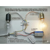 Interruptor de luz sem fios de 4 canais 230V com comando ACTii AC1560