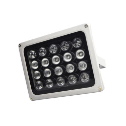 Reflektor infračervený přísvit 20x LED ARRAY IR 85m 90st 230V externí pro CCTV průmyslové kamery ACTii AC7823