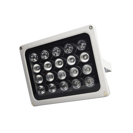 Reflektor infracrveni osvjetljivač 20x ARRAY IR diode 85m 90st 230V vanjski za CCTV industrijske kamere ACTii AC7823