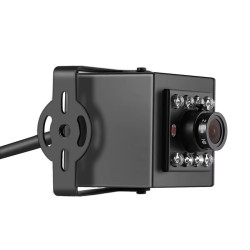 Mini IP Camera 5Mp 2880x1616 3.7mm PoE ONVIF 940nm IR LEDs Hidden for Vehicles Truck Tractor Bus ACTii AC3522